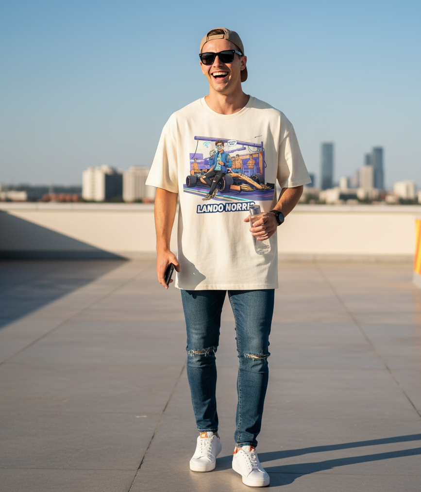 Papaya Mode Oversized Tee-Unisex Classic T-Shirt